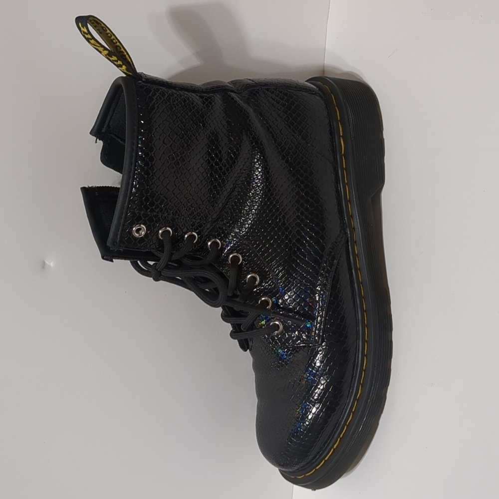 Dr. Martens 1460 REPTILE EMBOSS LACE UP BOOTS women Size 5 - Picture 2 of 12